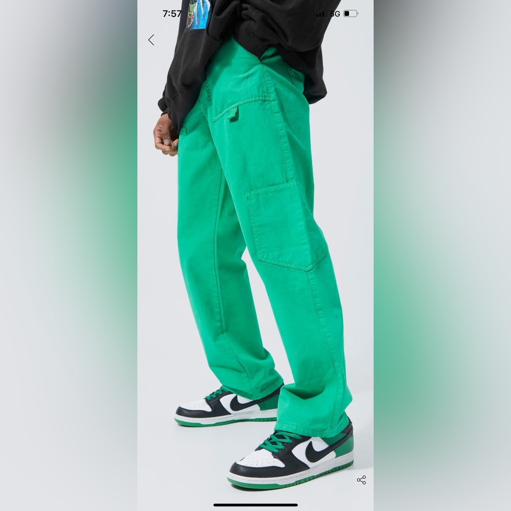 Green Cargo Pant